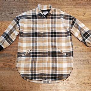 BB Dakota - Steve Madden - Womens - Xtra Small - Zip Up / Snap Flap Jacket